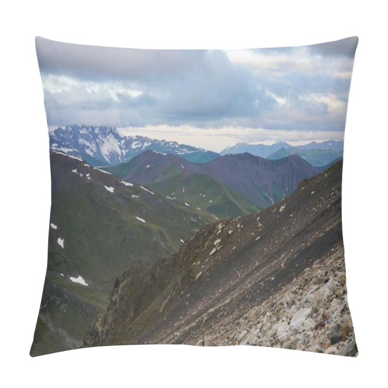 Personality  Mountains And Clouds Scene Pillow Covers