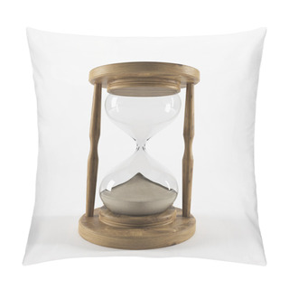 Personality  Wooden Hour Glass Pillow Covers