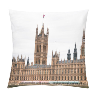 Personality  Buildings Of British Parliament Westminste Pillow Covers