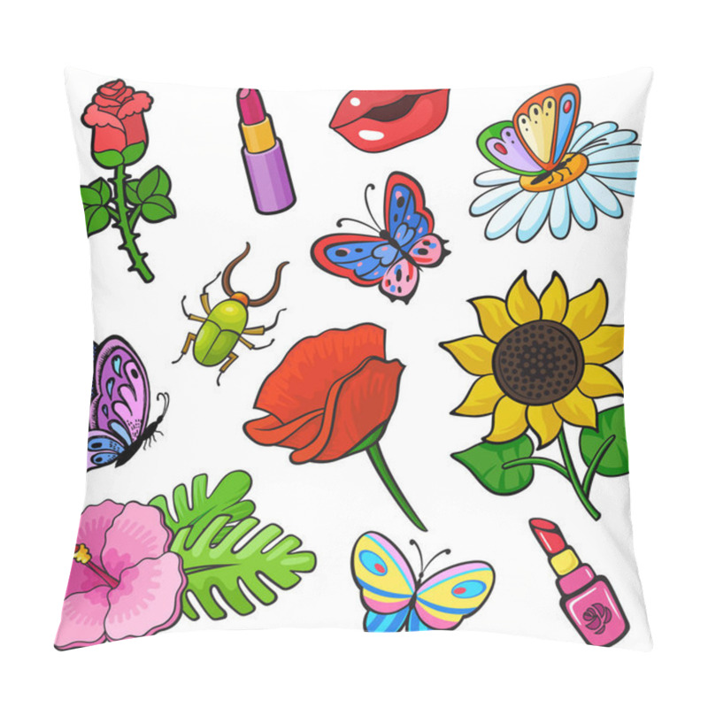 Personality  Fashion patch badges pillow covers