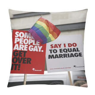 Personality  2012, London Pride, Worldpride Pillow Covers
