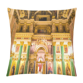 Personality  Russian Orthodoxy Cathedral Temple Interior Pillow Covers