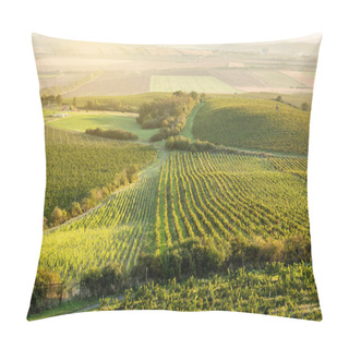 Personality  Farmers Working On Field, Moravia Pillow Covers