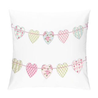 Personality  Hearts Garland Pillow Covers