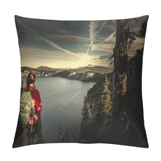 Personality  Backpacking Oregon Crater Lake National Park   Pillow Covers