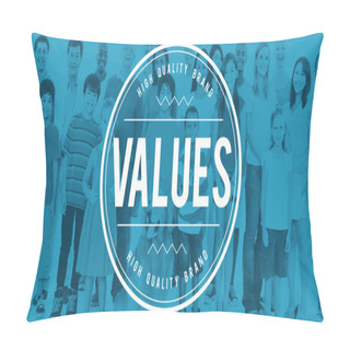 Personality  Group Of Diversity People And Children Pillow Covers