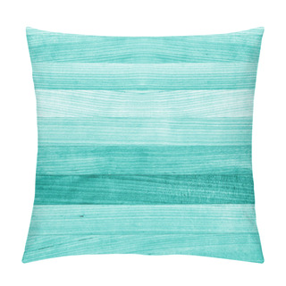 Personality  Teal And Turquoise Wood Texture Background Pillow Covers