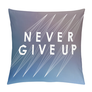 Personality  Quote Typographical Background Pillow Covers