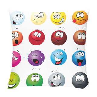 Personality  Color Balls Pillow Covers