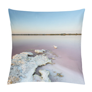 Personality  Salinas De Torrevieja Lake In Spain Pillow Covers