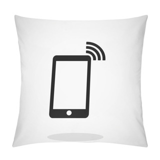 Personality  Phone Flat Icon Pillow Covers