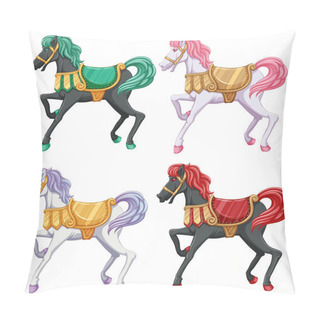 Personality  Horse Rides Pillow Covers