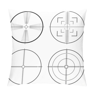Personality  Hunting Sight Tragets Pillow Covers