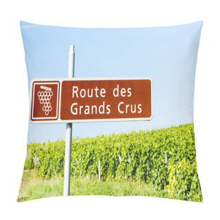 Personality  Wine Route, Burgundy, France Pillow Covers