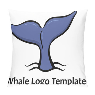 Personality  Whale Tale Illustration Pillow Covers