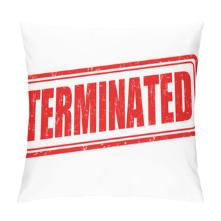 Personality  Terminated Sign Or Stamp Pillow Covers