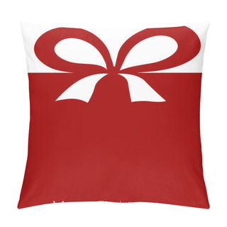 Personality  Present With Ribbon Bow Pillow Covers