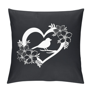 Personality  Beautiful Monogram Love Design Pillow Covers