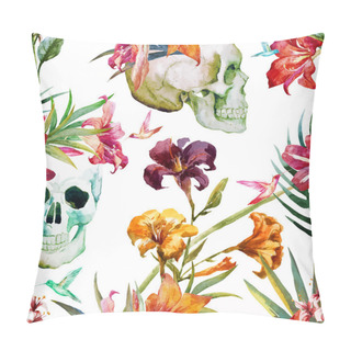 Personality  Skull Pattern Pillow Covers
