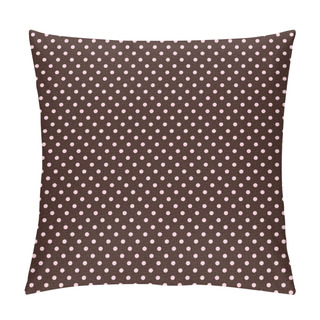 Personality  Seamless Polka Dots Texture Background Pillow Covers