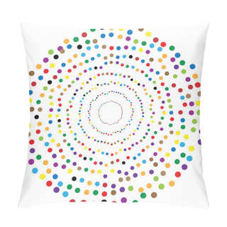Personality  Random Circles Abstract Element Pillow Covers