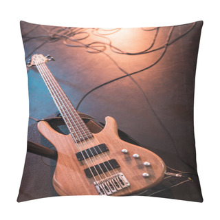 Personality  Electric Guitar On Stage Pillow Covers
