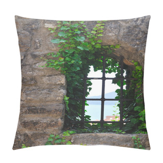 Personality  Window Old Plant Pillow Covers