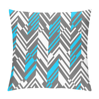 Personality  Seamless Geometric Striped Pattern Background Pillow Covers