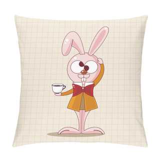 Personality  Alice In Wonderland Theme Elements Icon Element Pillow Covers