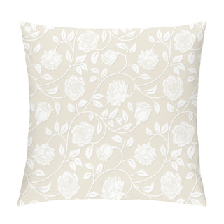 Personality  Floral Seamless Background. Pillow Covers