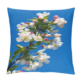 Personality  Flowering Crab Apple Branch Pillow Covers