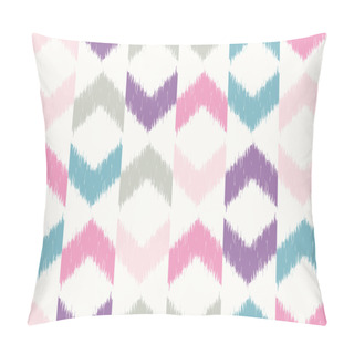 Personality  Vector Seamless Ikat Pattern Pillow Covers