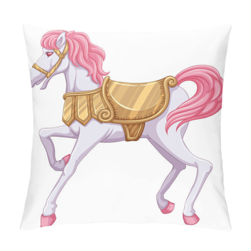 Personality  A horse ride pillow covers