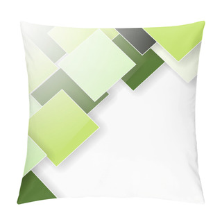 Personality  Abstract Background With Rhombus Pillow Covers