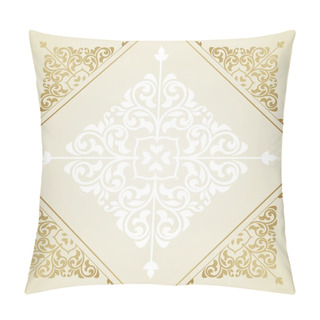 Personality  Vintage Background. Pillow Covers