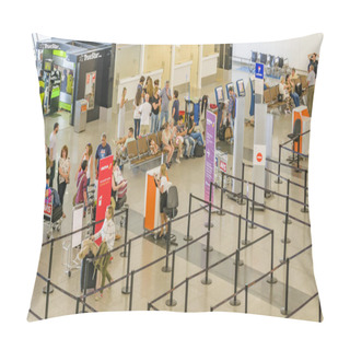 Personality  International Carrasco Airport, Montevideo, Uruguay Pillow Covers