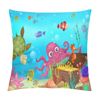 Personality  Sea Life Pillow Covers