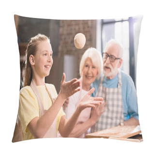Personality  Family Kneading Dough  Pillow Covers