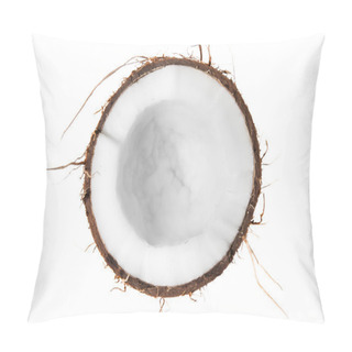 Personality  Half Of Coconut Top View Pillow Covers