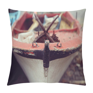 Personality  Close-up Fishing Boat Pillow Covers