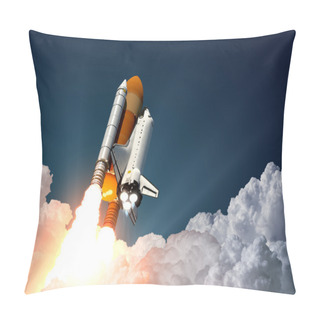Personality  Space Shuttle Launch Pillow Covers