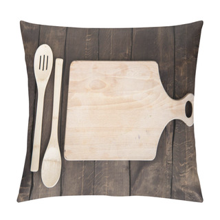 Personality  Chopping Board With Kitchen Utensils Pillow Covers