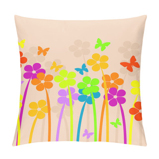 Personality  Spring Meadow Pillow Covers