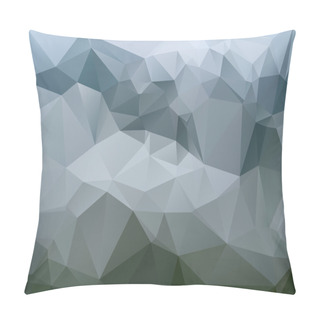 Personality  Background Low Poly Trees And Cloudy Sky Pillow Covers