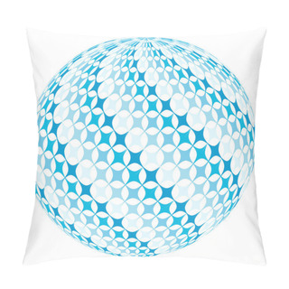 Personality  Ball With  Diagonal Swirl Pillow Covers