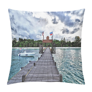 Personality  Exotic Island Pillow Covers