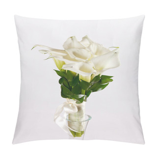 Personality  Calla Flowers Bouquet Pillow Covers