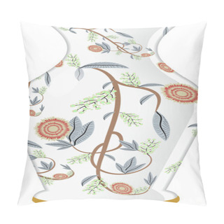 Personality  ANTIQUE VASE Pillow Covers