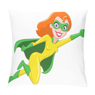 Personality Super Heroine Pillow Covers
