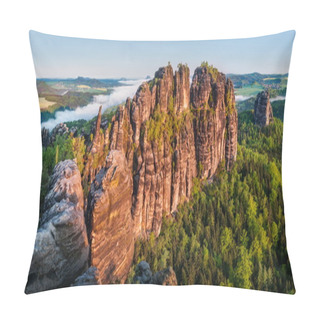 Personality  Misty Sunrise Pillow Covers